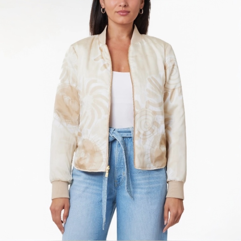NWT Scotch & Soda Reversible Quilted Bomber Jacket